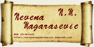Nevena Magarašević vizit kartica